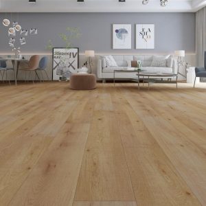 Natural Oak laminate flooring, image 1 