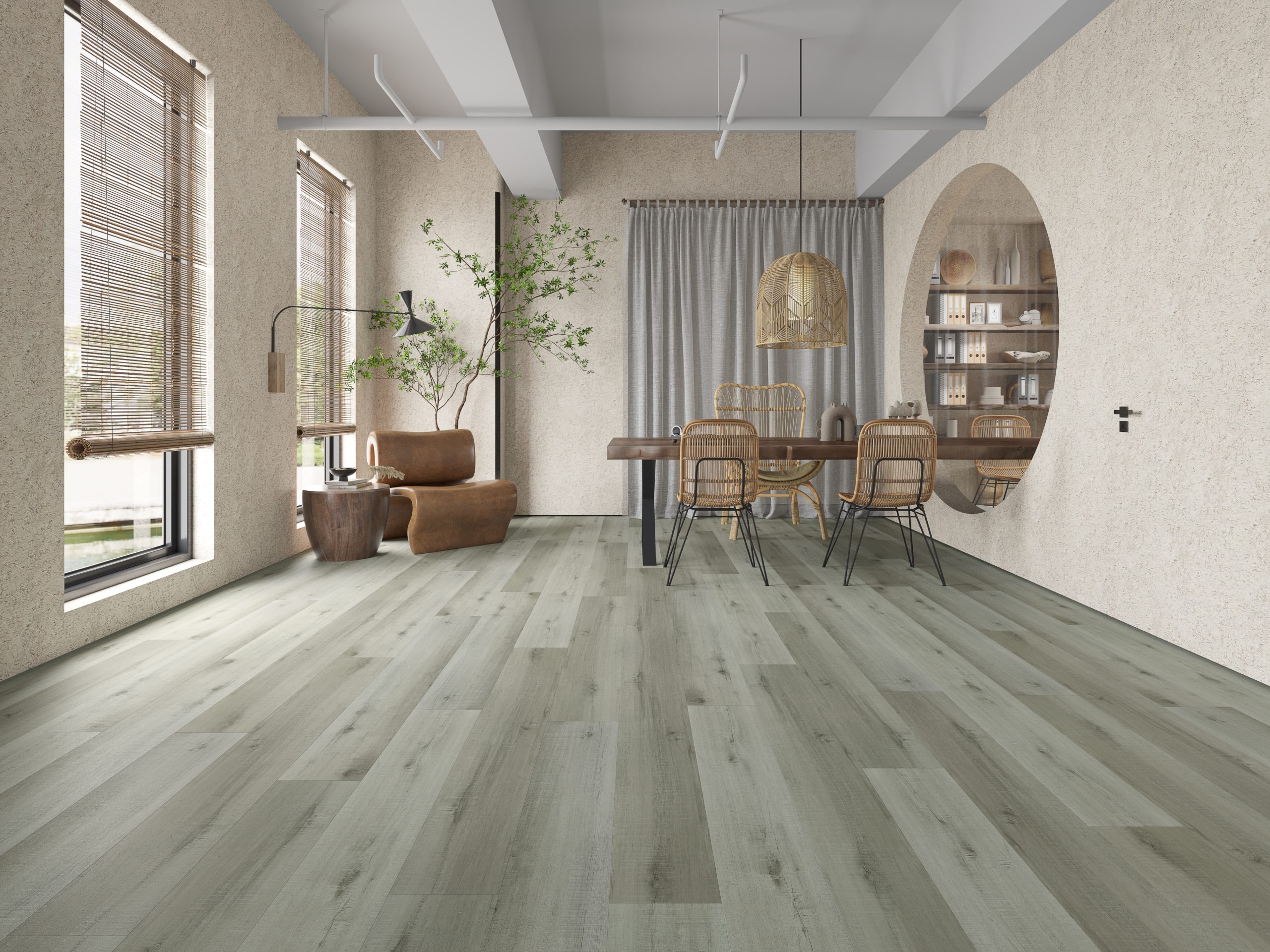 Charcoal Crest SPC Waterproof Vinyl Plank – Image | FlooringAlpha Houston