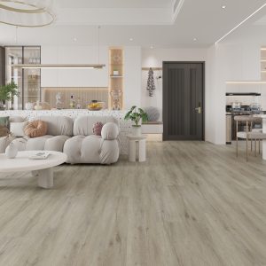 Dawn Oak SPC waterproof vinyl plank flooring, wood look, image
