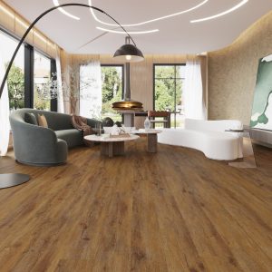 Homestead Oak SPC waterproof vinyl plank flooring, wood look, image